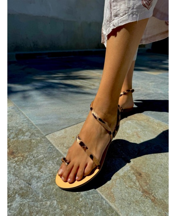 Sandale Ithaca leopard