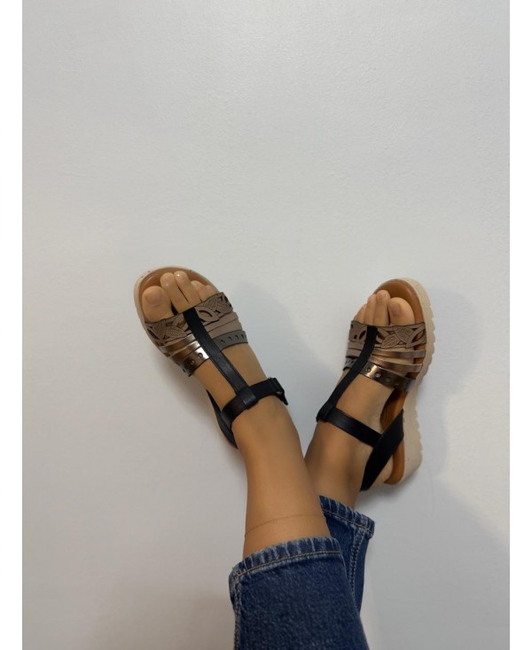 Sandale compensée