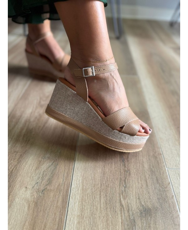 Sandale compensée
